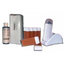Kit épilation UNO - MIEL 6 x 100ml cire à épiler