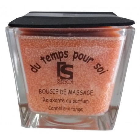 Bougie de massage Canelle - Orange 210 g