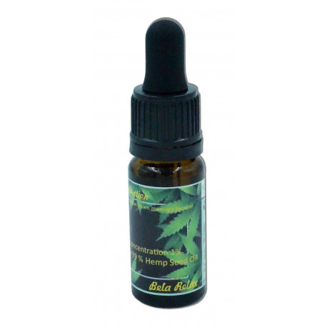 Cannabidiol CBD 1% pour massage, flacon de 10 ml