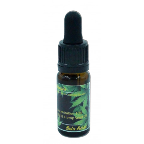 Cannabidiol CBD 10 % pour massage, flacon de 10 ml