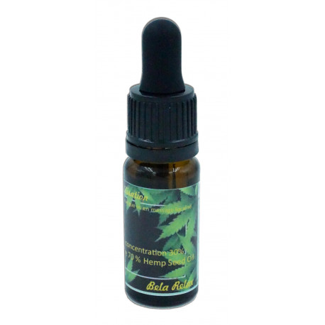 Cannabidiol CBD 30 % pour massage, flacon de 10 ml